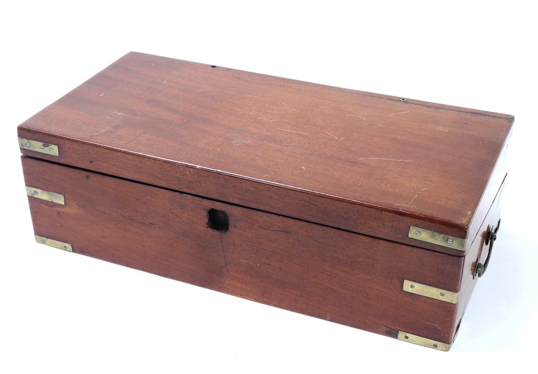 Folding Sloped Desk, 19th C. - 11