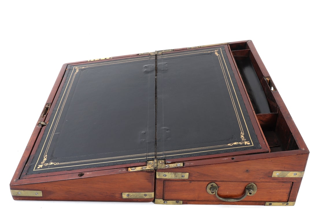 Folding Sloped Desk, 19th C. - 4