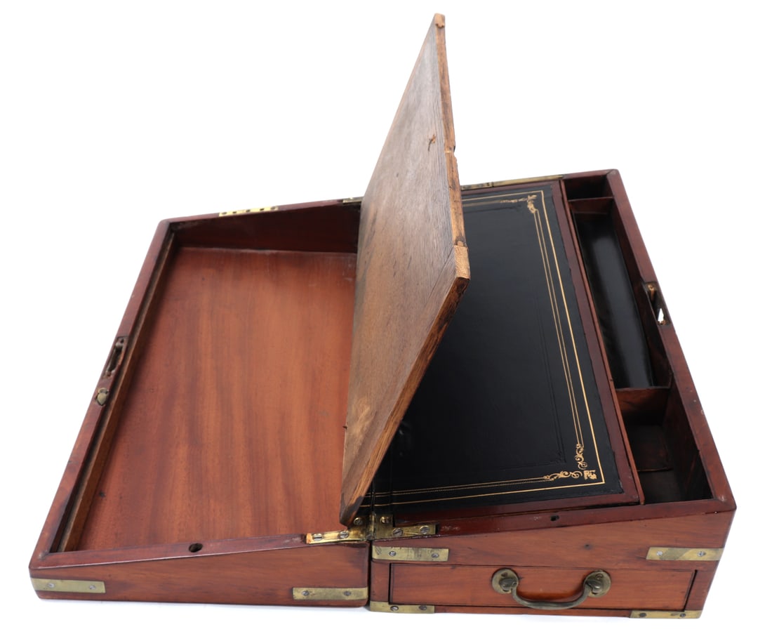 Folding Sloped Desk, 19th C. - 9