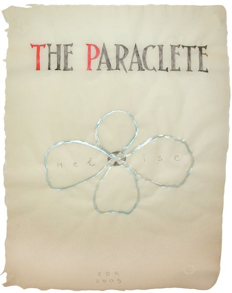 Elena del Rivero: Heloïse 2005 ink and graphite on Dieu Donné Paper 14 x 11 inches