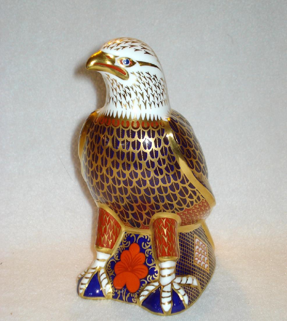 Royal Crown Derby paperweight Bald Eagle (1 of 7)