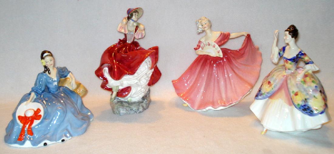 Four boxed Royal Doulton Ladies figurines (1 of 10)