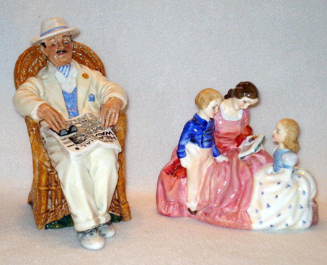 Two boxed Royal Doulton figurines (1 of 9)