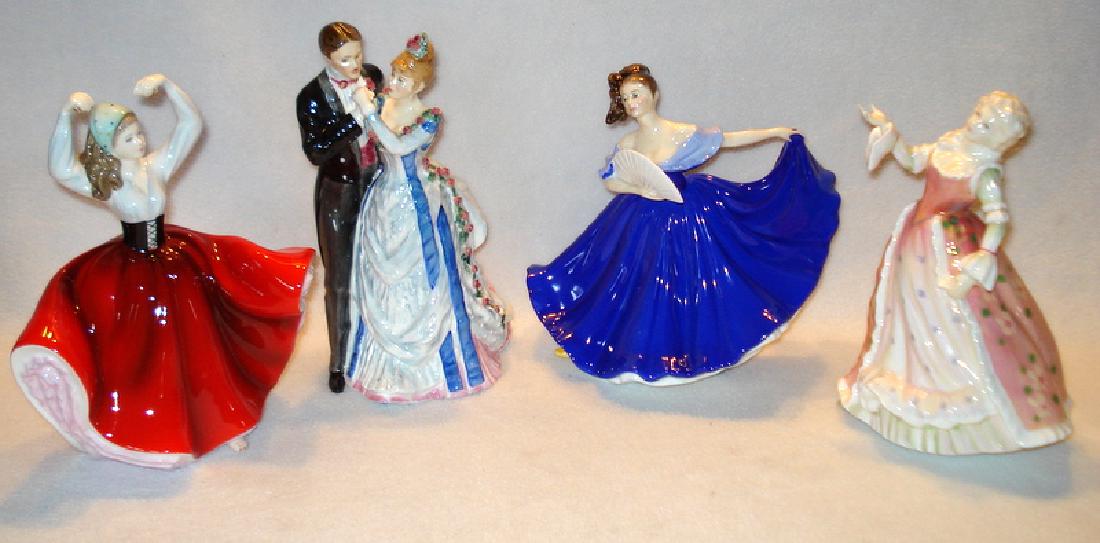 Four boxed Royal Doulton figurines (1 of 10)