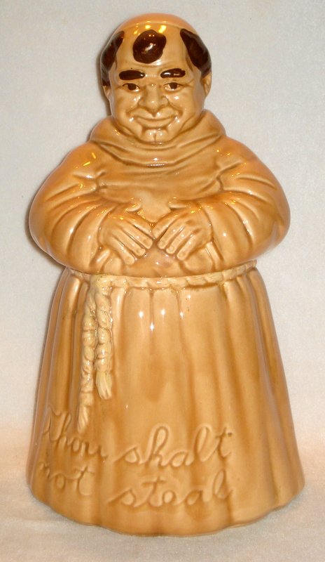 Vintage Cumberland Ware Monk cookie jar. (1 of 5)