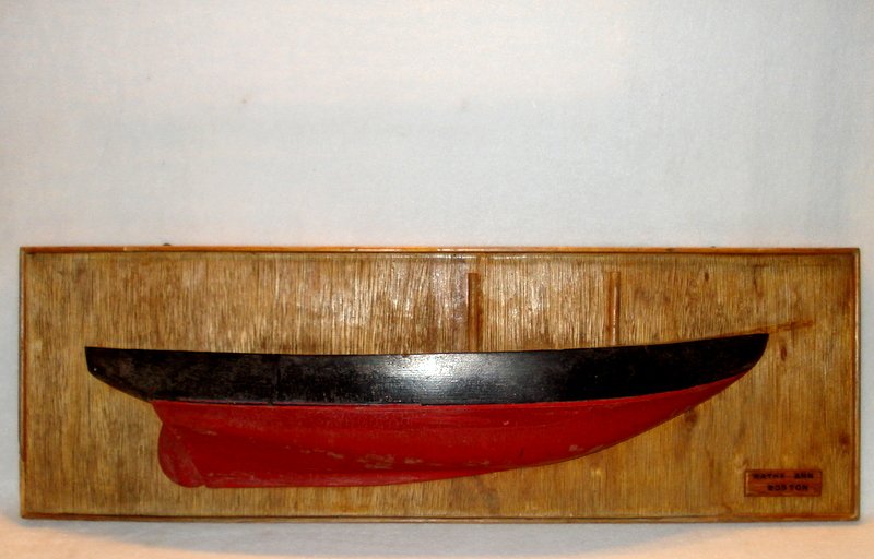 Half hull ship model Kathy Ann Boston. (1 of 7)