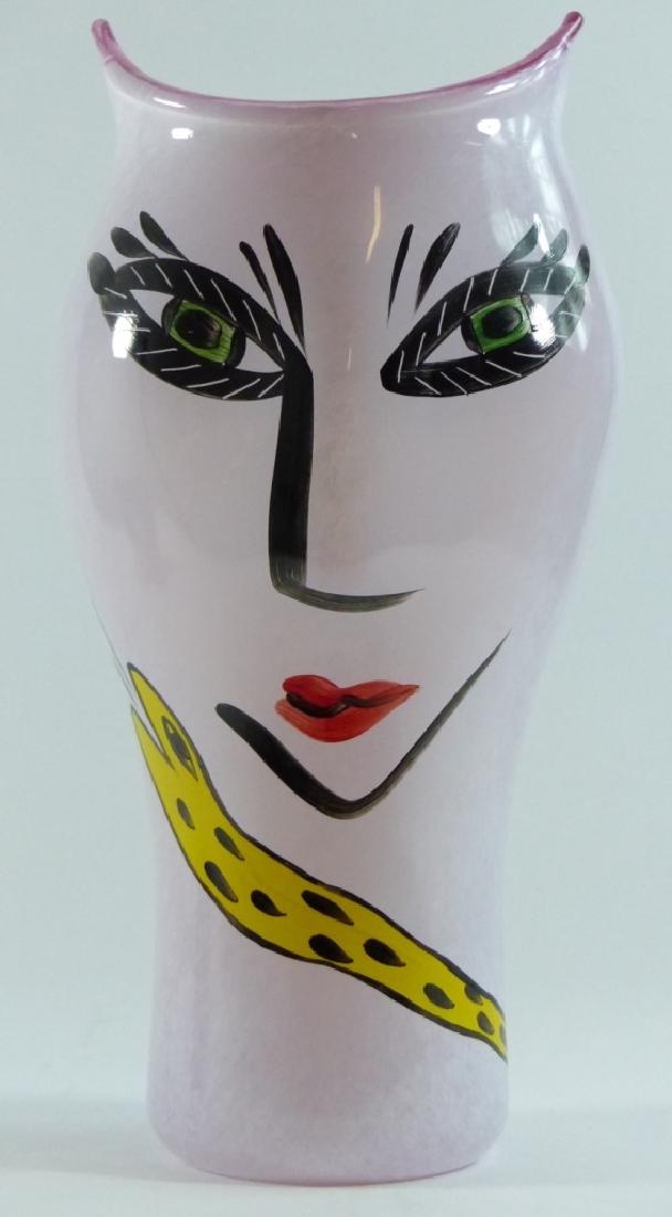 ULRICA HYDMAN-VALLIEN FOR KOSTA BODA FACE VASE (1 of 10)
