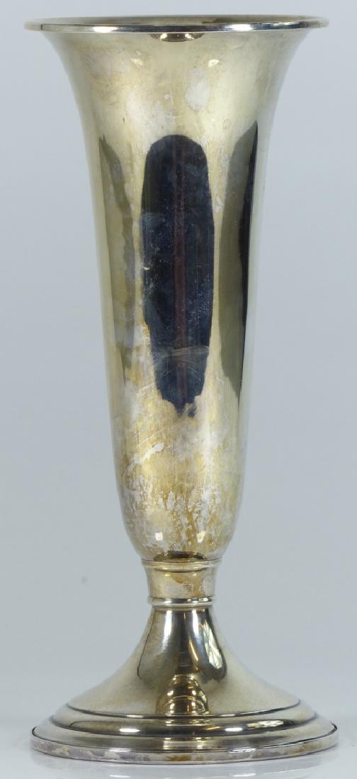 GORHAM STERLING SILVER TRUMPET VASE 614 (1 of 6)