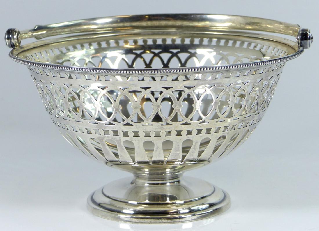 GORHAM STERLING SILVER RETICULATED BASKET (1 of 9)
