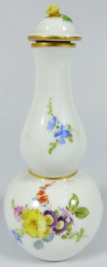 MEISSEN PORCELAIN PERFUME BOTTLE (1 of 6)