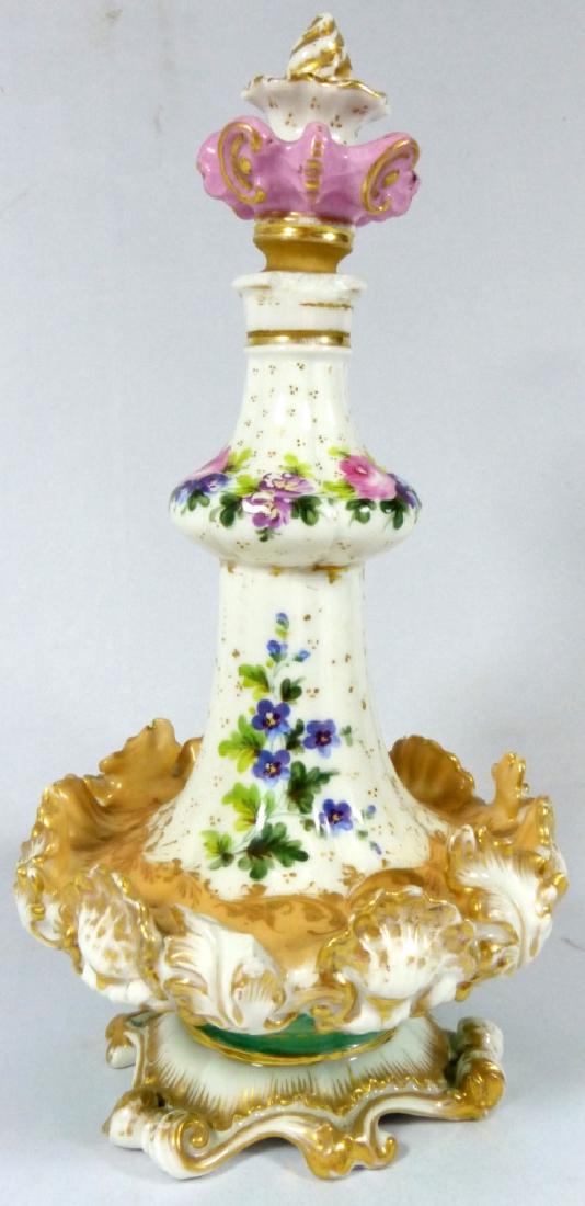 JACOB PETIT HAND PAINTED PORCELAIN PERFUME BOTTLE (1 of 7)