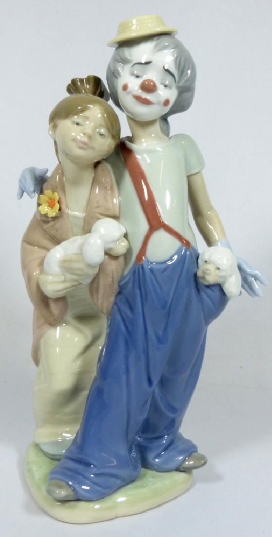 LLADRO 'PALS FOREVER' 7686 PORCELAIN FIGURE w BOX (1 of 7)