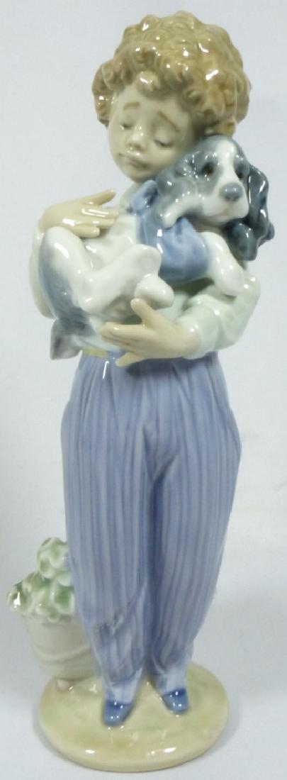 LLADRO 'MY BUDDY' 7609 PORCELAIN FIGURINE w BOX (1 of 8)