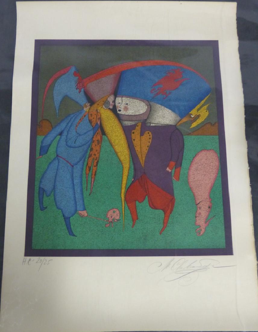 MIHAIL CHEMIAKIN 'CARNIVAL AT ST PETERSBURG' LITHO (1 of 7)