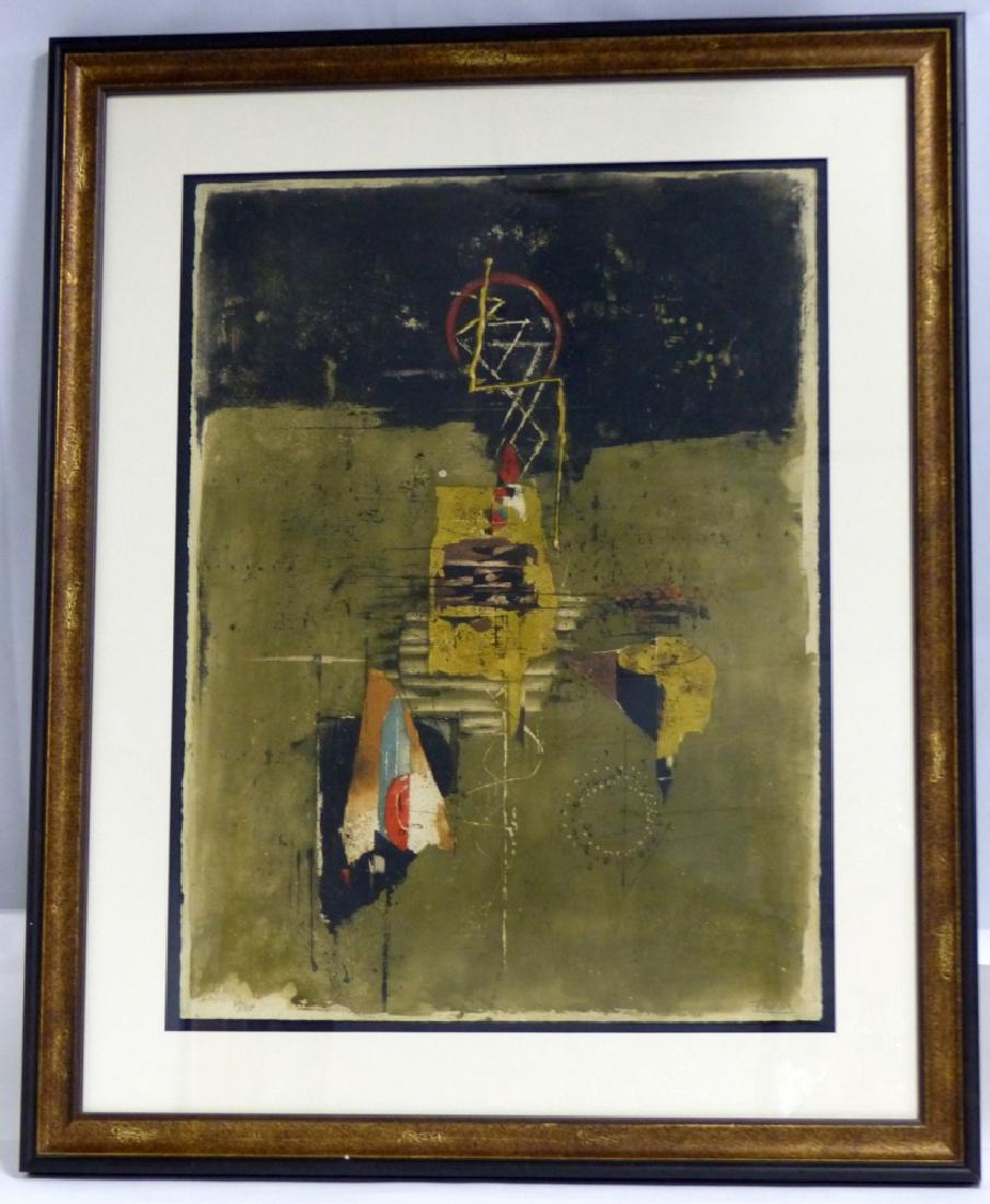 JOHNNY FRIEDLANDER COLOR ETCHING SIGNED 45/95 (1 of 5)