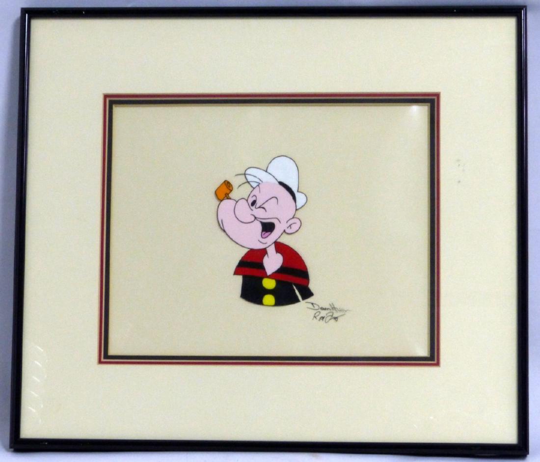 POPEYE ORIGINAL HAND-INKED ANIMATION CEL PAINTING (1 of 5)