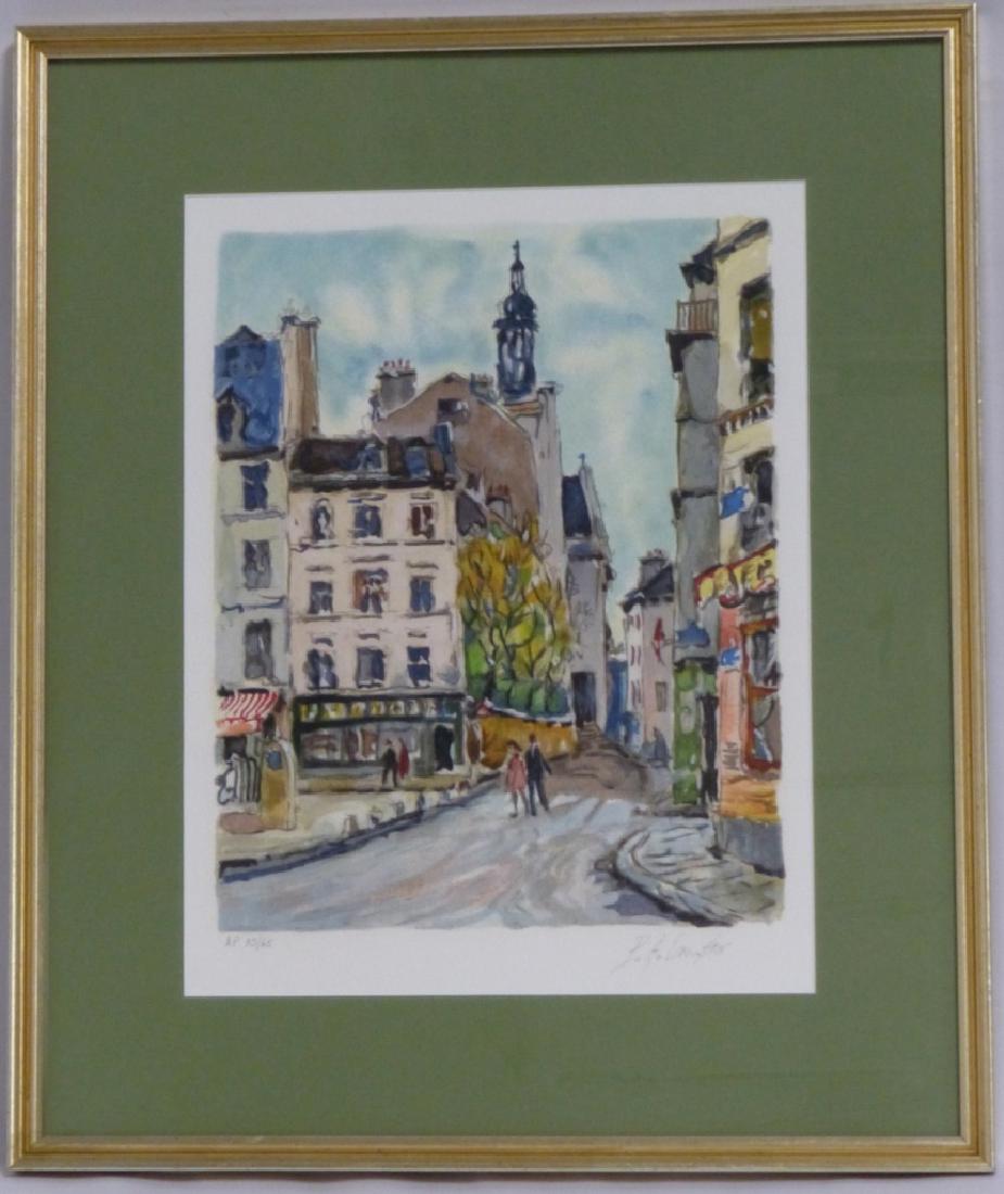 PIERRE EUGENE CAMBIER SERIGRAPH SIGNED AP 33/65 (1 of 7)