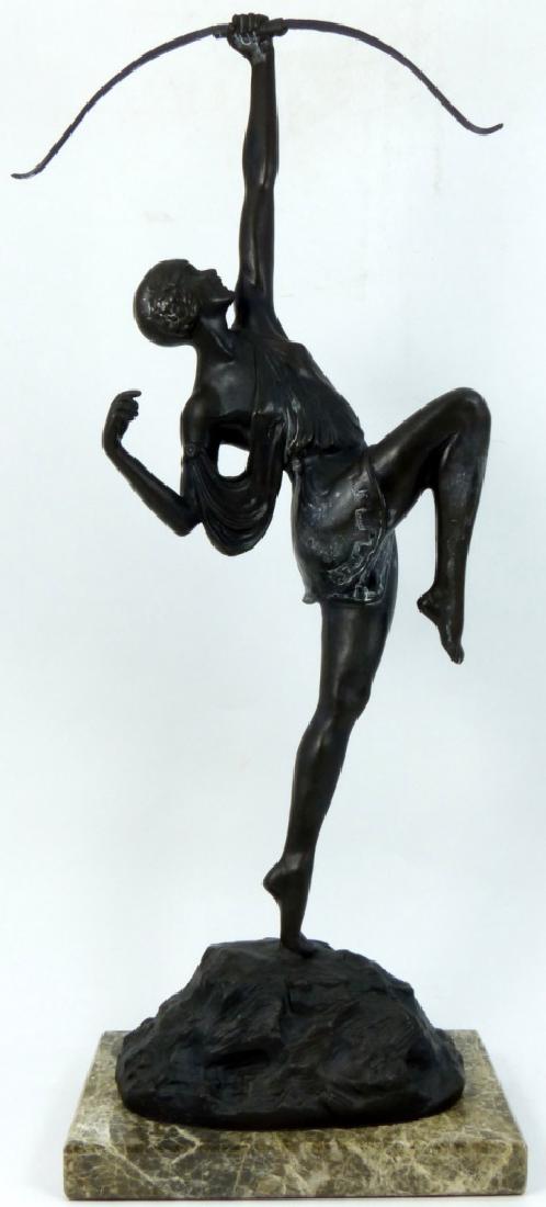 DIANA THE HUNTRESS BRONZE AFTER PIERRE LE FAGUAYS (1 of 8)