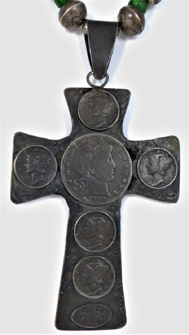 KENNY RAY MCNEILLY CRUCIFIX COIN PENDANT NECKLACE (1 of 7)