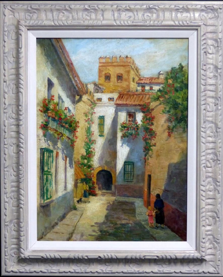 ANTHONY THIEME OIL PAINTING ON CANVAS (1 of 7)