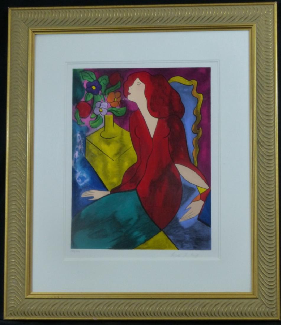 LINDA LE KINFF SERIGRAPH SIGNED 349/350 (1 of 5)
