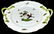 HEREND 'ROTHSCHILD' PORCELAIN ROUND HANDLED TRAY - 5