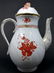 HEREND 'CHINESE BOUQUET' PORCELAIN COFFEE POT