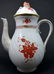 HEREND 'CHINESE BOUQUET' PORCELAIN COFFEE POT - 6