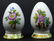 2pc HEREND 'QUEEN VICTORIA' SALT & PEPPER SHAKERS