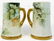 JEAN POYAT LIMOGES LARGE PORCELAIN PITCHER w MUGS - 7