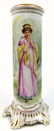 CARL THIEME PORCELAIN VASE w LADY