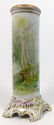 CARL THIEME PORCELAIN VASE w LADY - 4
