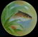 2pc BLAKEMAN & HENDERSON LIMOGES GAME PLATES - 2