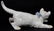 MEISSEN GERMAN PORCELAIN CAT FIGURINE - 4