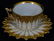 2pc MEISSEN GERMAN PORCELAIN GILT TEACUP & SAUCER - 2