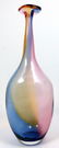 KJELL ENGMAN KOSTA BODA PASTEL GLASS VASE - 5