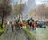 VLADIMIR LAZAREV OIL ON CANVAS OF STREET SCENE - 2