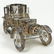 SILVER FILIGREE CAR w MOVING WHEELS & OPENING DOOR - 2