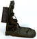 ART NOUVEAU BRONZE MATCH HOLDER LADY AT WELL - 3
