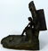 ART NOUVEAU BRONZE MATCH HOLDER LADY AT WELL - 5