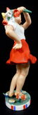 PIRKENHAMMER CZECH PORCELAIN FIGURINE OF LADY - 4