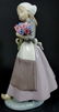 LLADRO DUTCH GIRL WITH TULIPS PORCELAIN FIGURINE - 4
