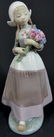 LLADRO DUTCH GIRL WITH TULIPS PORCELAIN FIGURINE - 5