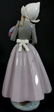 LLADRO DUTCH GIRL WITH TULIPS PORCELAIN FIGURINE - 8