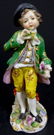 SITZENDORF GERMAN PORCELAIN FIGURINE OF BOY