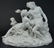 CAPODIMONTE PORCELAIN FIGURAL GROUP CHERUB