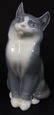 ROYAL COPENHAGEN PORCELAIN CAT FIGURINE