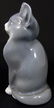 ROYAL COPENHAGEN PORCELAIN CAT FIGURINE - 4