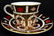 2pc ROYAL CROWN DERBY 'OLD IMARI' TEACUP & SAUCER