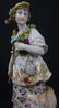 VOLKSTEDT PORCELAIN WOMAN w GOAT FIGURINE - 6